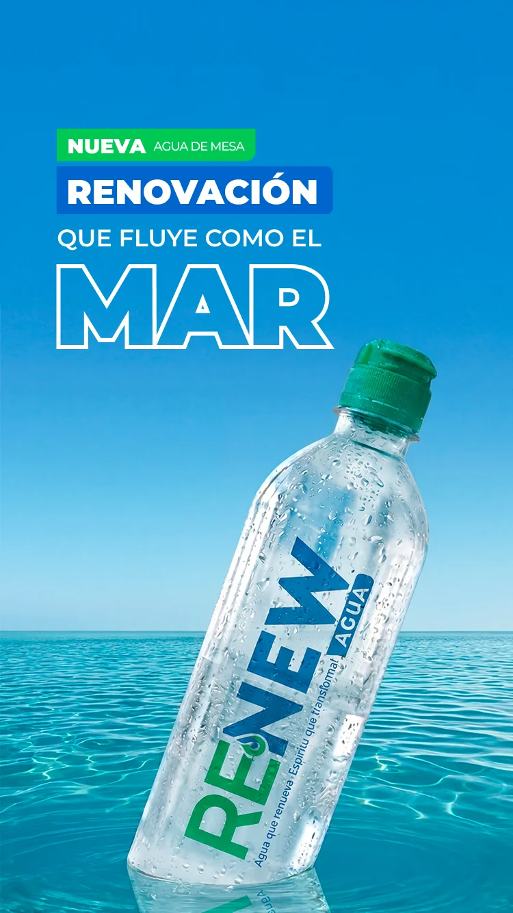 Agua Renew - Agua que renueva, superior que transforma